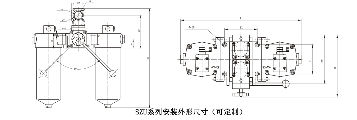 SZU-A系列雙筒回油管路過濾器(新型)