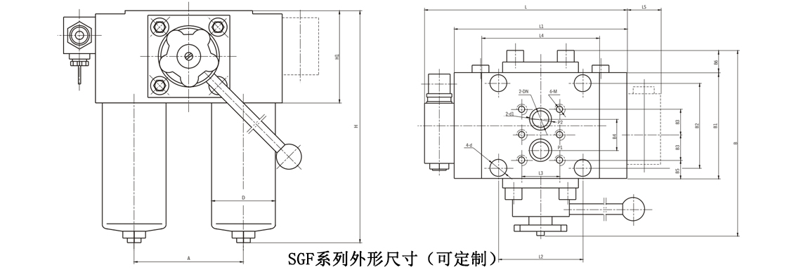 SGF系列雙筒微型直回式回油過濾器(新型)